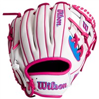 Wilson Exclusive A1000 1786 11.5in Baseball Glove (WBW103468115), White/Blue