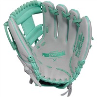 Easton ColorSplash 2.0 11.75in Fastpitch Softball Glove (PCFP715-2C), Grey/Mint