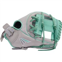 Easton ColorSplash 2.0 11.75in Fastpitch Softball Glove (PCFP715-2C), Grey/Mint