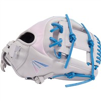 Easton ColorSplash 2.0 11.75in Fastpitch Softball Glove (PCFP715-2C), White/Blue