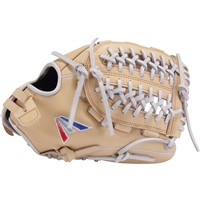 Easton ColorSplash 2.0 12in Fastpitch Softball Glove (PCFP120-15C), Camel/Red