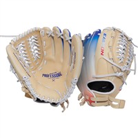 Easton ColorSplash 2.0 12in Fastpitch Softball Glove (PCFP120-15C), Camel/Red