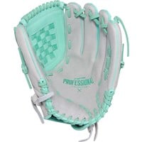 Easton ColorSplash 2.0 12.5in Fastpitch Softball Glove (PCFP125-3C), Grey/Mint