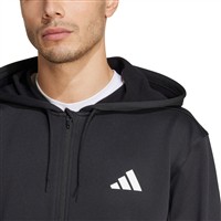 adidas Men's Game and Go Full Zip Baseball Hoodie, Black