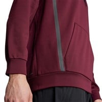 adidas Men's Game and Go Baseball Hoodie, Maroon