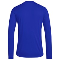 adidas Men's Long Sleeve Pregame Baseball Shirt, Royal