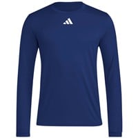 adidas Men's Long Sleeve Pregame Baseball Shirt, Navy