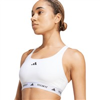 adidas Women's TechFit Bra, White