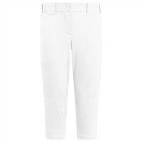 adidas Women's Instinct Fastpitch Softball Pants, White
