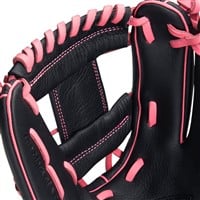 Rawlings Exclusive Youth Select Series 11.5in Baseball Glove (SS1150BP), Black/Pink