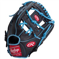 Rawlings Exclusive Youth Select Series 11.5in Baseball Glove (SS115BCB), Black/Blue