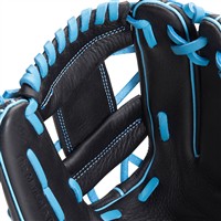 Rawlings Exclusive Youth Select Series 11.5in Baseball Glove (SS115BCB), Black/Blue