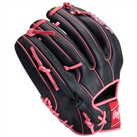 Rawlings Exclusive Select Series 11.5in Baseball Glove (SS314-2BP), Black/Pink