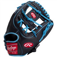 Rawlings Exclusive Select Series 11.5in Baseball Glove (SS314-2BCB), Black/Blue