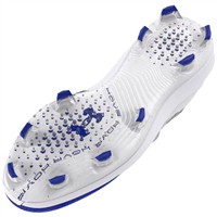 Under Armour Men's Harper 9 Pro TPU Molded Baseball Cleats, White/Royal