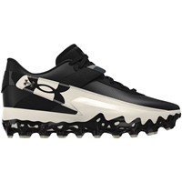 Under Armour Mens Harper 10 Pro TPU Baseball Cleats, Black/White