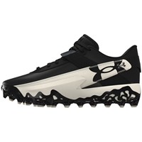 Under Armour Mens Harper 10 Pro TPU Baseball Cleats, Black/White