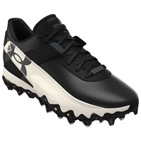 Under Armour Mens Harper 10 Pro TPU Baseball Cleats, Black/White
