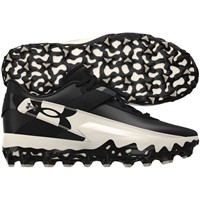 Under Armour Mens Harper 10 Pro TPU Baseball Cleats, Black/White