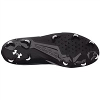 Under Armour Mens Yard ICON TPU Baseball Cleats, Black/Black