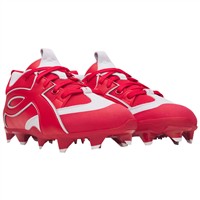 Under Armour Mens Yard ICON TPU Baseball Cleats, Red/Red
