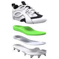 Under Armour Mens Yard ICON TPU Baseball Cleats, White