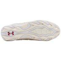 Under Armour Mens Harper 10 RM Mid Molded Baseball Cleats, White