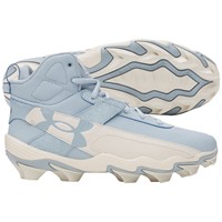 Under Armour Mens Harper 10 RM Mid Molded Baseball Cleats, Blue