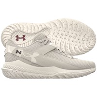 Under Armour Mens Harper 10 PRO Baseball Turfs, Grey/White