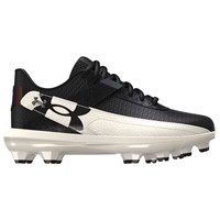 Under Armour Youth Harper 10 TPU Jr Molded Baseball Cleats, Black/Black