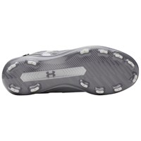 Under Armour Youth Harper 10 TPU Jr Molded Baseball Cleats, Grey