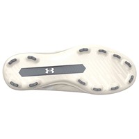 Under Armour Youth Harper 10 TPU Jr Molded Baseball Cleats, White/White