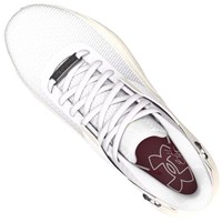 Under Armour Youth Harper 10 TPU Jr Molded Baseball Cleats, White/White