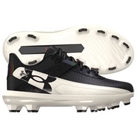 Under Armour Youth Harper 10 TPU Jr Molded Baseball Cleats, Black/Black