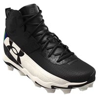 Under Armour Youth Harper 10 RM Jr Molded Basebball Cleats, Black