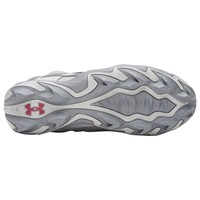 Under Armour Youth Harper 10 RM Jr Molded Basebball Cleats, Grey