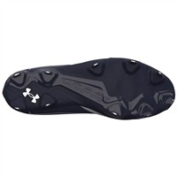 Under Armour Mens Yard ICON MT Metal Low Baseball Cleats, Navy