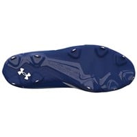 Under Armour Mens Yard ICON MT Metal Low Baseball Cleats, Royal