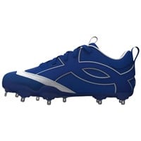 Under Armour Mens Yard ICON MT Metal Low Baseball Cleats, Royal