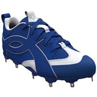 Under Armour Mens Yard ICON MT Metal Low Baseball Cleats, Royal