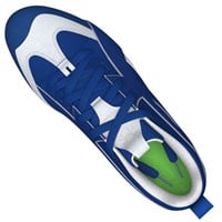 Under Armour Mens Yard ICON MT Metal Low Baseball Cleats, Royal