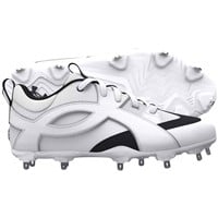 Under Armour Mens Yard ICON MT Metal Low Baseball Cleats, White