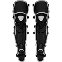 NIKE Diamond Elite Catchers Leg Guards, Grey/Black