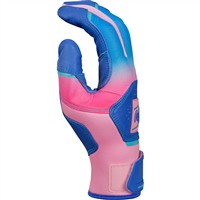 Rawlings Workhorse Fun Burst Limited Edition Batting Gloves, Royal