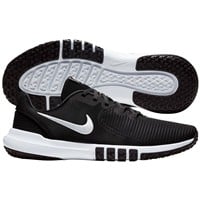 Nike Mens Flex Control 4 Baseball Turf Shoes, Black/White