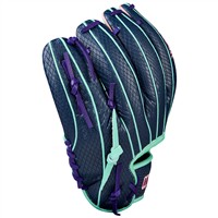 Wilson A2K 1786SS SuperSkin 11.5IN Baseball Glove (WBW103470115), Green/Navy