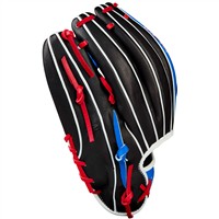 Wilson A2K MB1175 Mookie Betts Game Mdl 11.75IN Baseball Glove (WBW10350011, Black/Royal