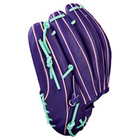 Wilson A2K C12 12IN Baseball Glove (WBW10350112), Purple/Pink