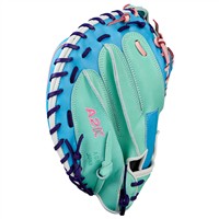Wilson A2K 1734SS SuperSkin 34IN Baseball Catchers Glove (WBW10347634), Blue/Green