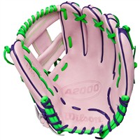 Wilson A2000 1786 11.5IN Baseball Glove (WBW103449115), Purple
